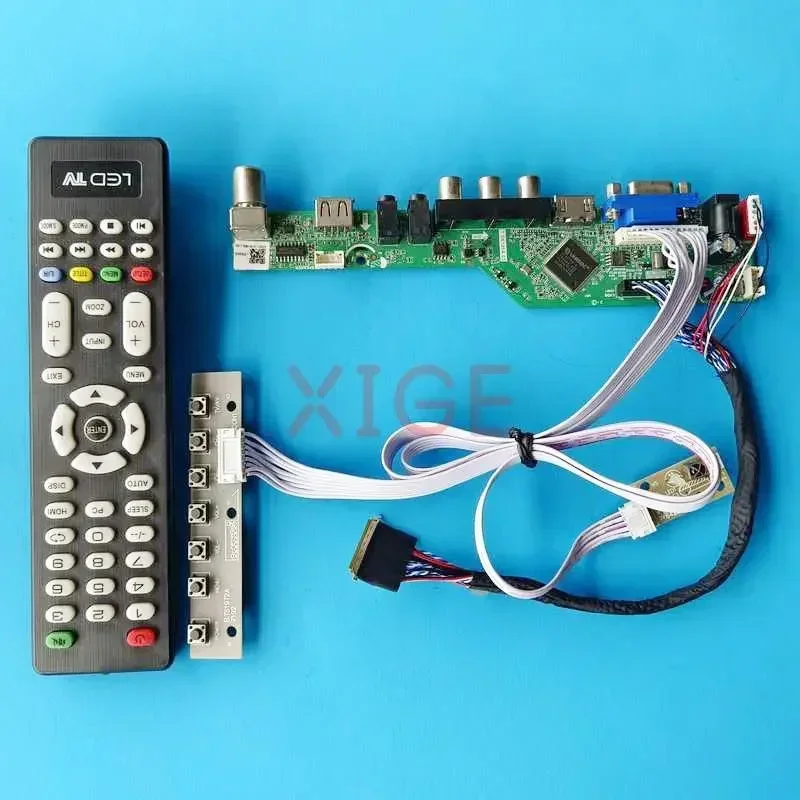 Плата контроллера драйвера для B140XTN02.3 B140XTN03.0/3.1 1366x768 40-контактный LVDS экран ноутбука 14 "аналоговый телевизор HDMI + VGA + AV + USB комплект DIY
Плата контроллера драйвера для B140XTN02.3 B140XTN03.0/3.1 1366x768 40-контактный LVDS экран ноутбука 14 "аналоговый телевизор HDMI + VGA + AV + USB комплект DIY
