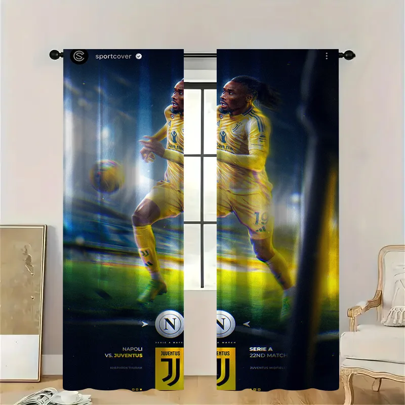 Sporting Goods Curtain Football Player Printing Sun Shade Blinds for Living Room Decoration 3D Printing Curtains
Sporting Goods Curtain Football Player Printing Sun Shade Blinds for Living Room Decoration 3D Printing Curtains