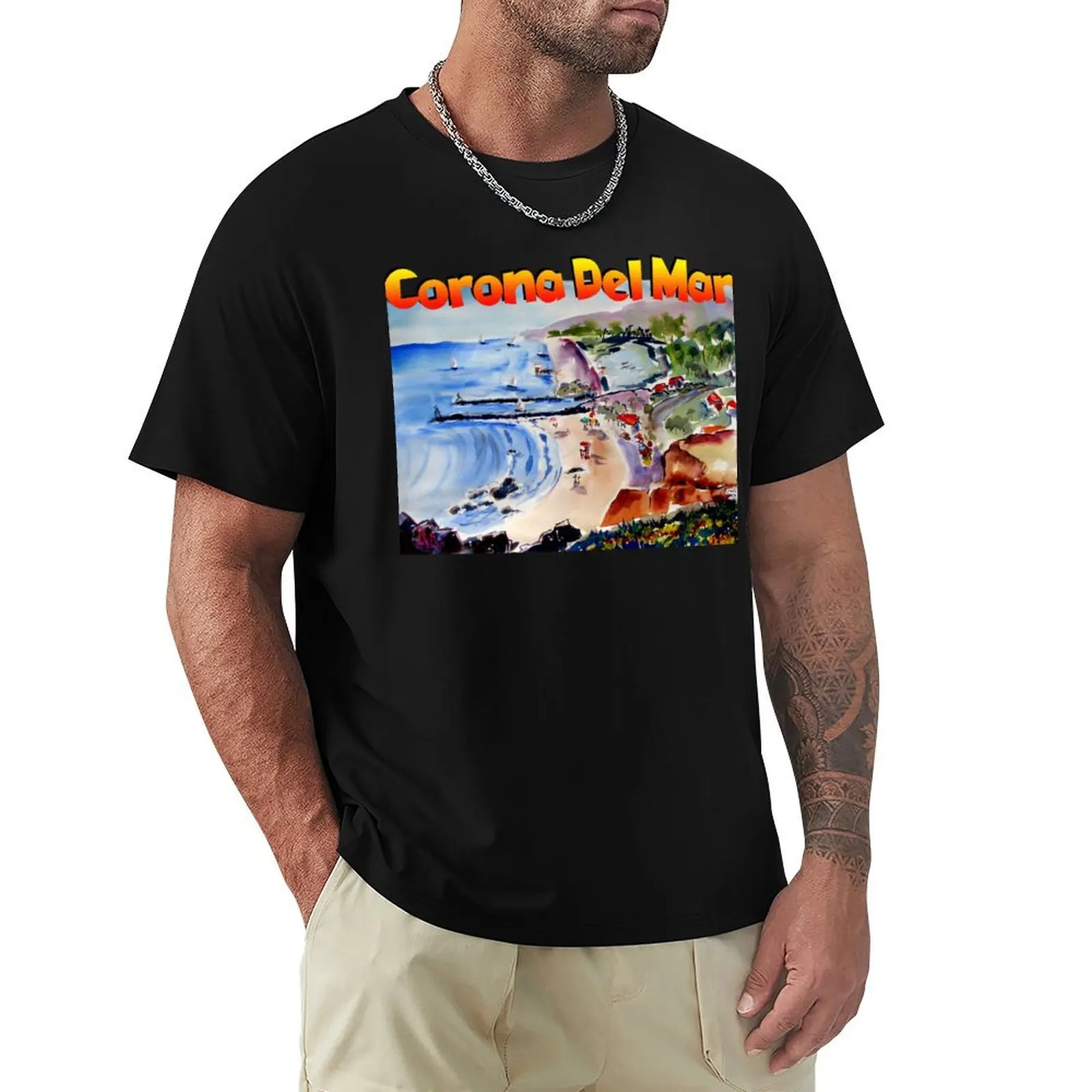 Corona Del Mar T-Shirt Gym Exercise Short Sleeve T-Shirt
Corona Del Mar T-Shirt Gym Exercise Short Sleeve T-Shirt