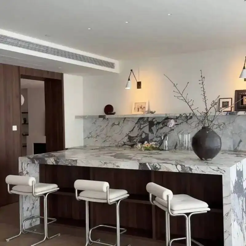 Upholstered Modern Bar Stools with Metallic Frame Stylish Counter Height Chairs for Kitchen Island and Home Bar
Upholstered Modern Bar Stools with Metallic Frame Stylish Counter Height Chairs for Kitchen Island and Home Bar