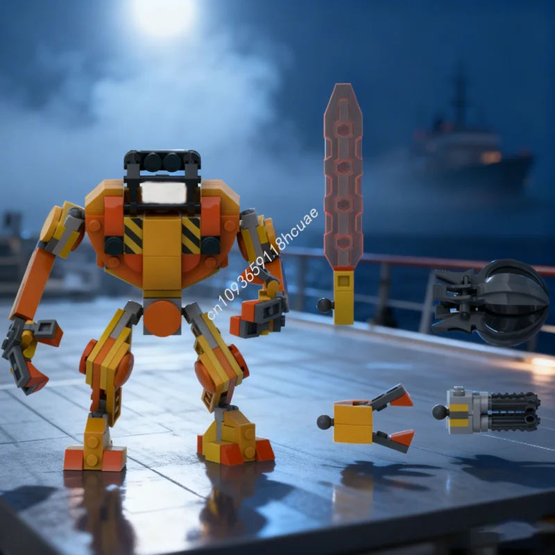 206pcs MOC Space Mining Mech Model Building Blocks Toy Assemble Festival Gifts Construction DIY Education Brick Creative Idea
206pcs MOC Space Mining Mech Model Building Blocks Toy Assemble Festival Gifts Construction DIY Education Brick Creative Idea