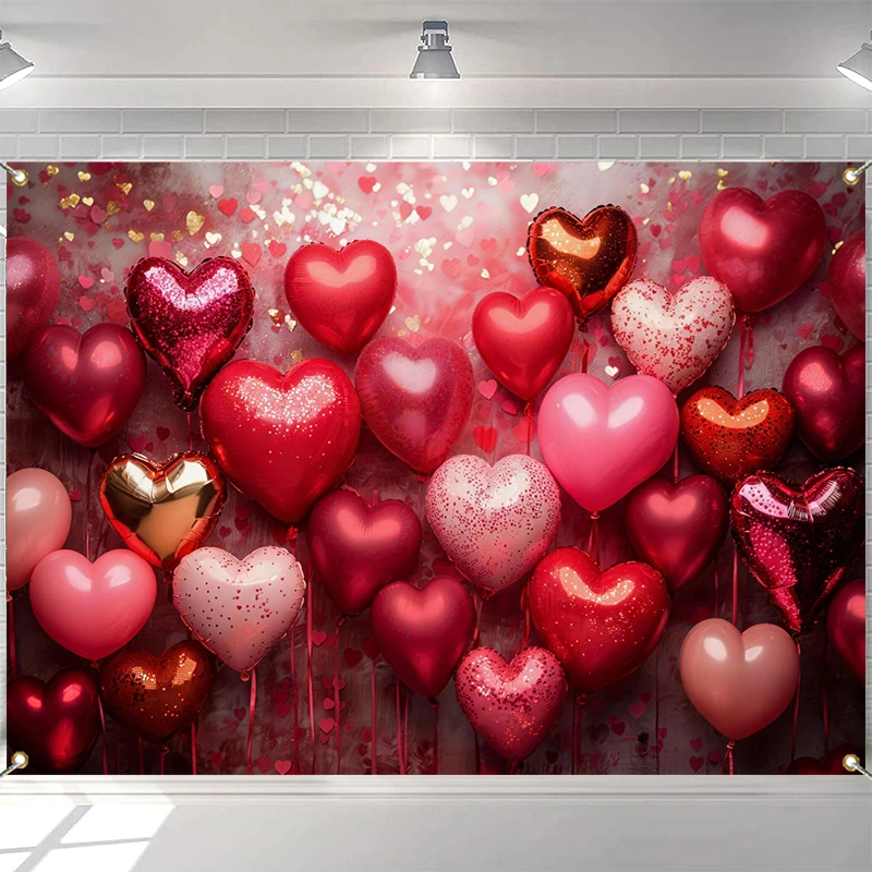 LS Valentine's Day Photography Backdrop Feburary 14 Engagement Bridal Shower Glitter Heart Balloons Rose Candle Background
LS Valentine's Day Photography Backdrop Feburary 14 Engagement Bridal Shower Glitter Heart Balloons Rose Candle Background
