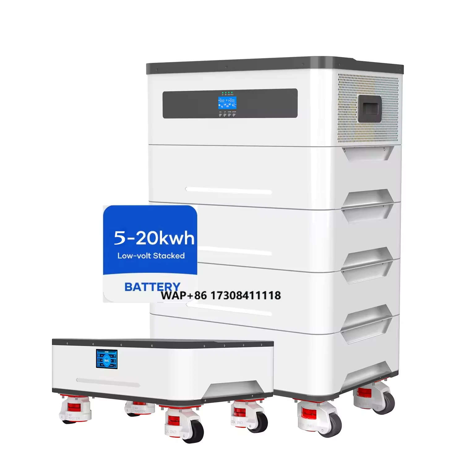 48V 400Ah Lithium Battery 51.2V 200Ah 10kVA 10kW 20kW Hybrid Solar Power System IP65 Protection Class Stackable CAN
48V 400Ah Lithium Battery 51.2V 200Ah 10kVA 10kW 20kW Hybrid Solar Power System IP65 Protection Class Stackable CAN