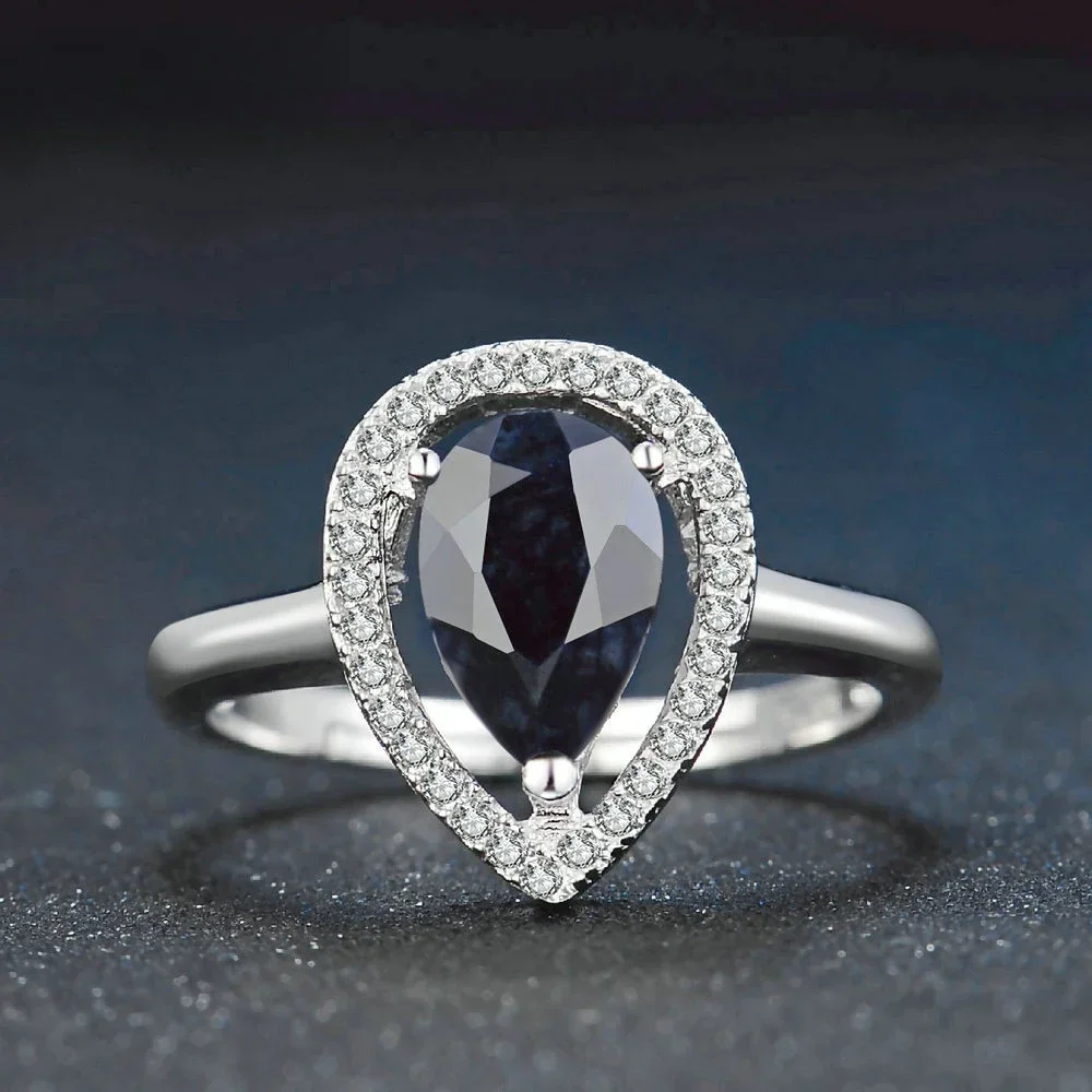 Y2K New Lady 925 Pure Silver Elegant Girl Natural Black Sapphire Ring Women Light Luxury Fashion Wedding Anniversary Jewelry
Y2K New Lady 925 Pure Silver Elegant Girl Natural Black Sapphire Ring Women Light Luxury Fashion Wedding Anniversary Jewelry