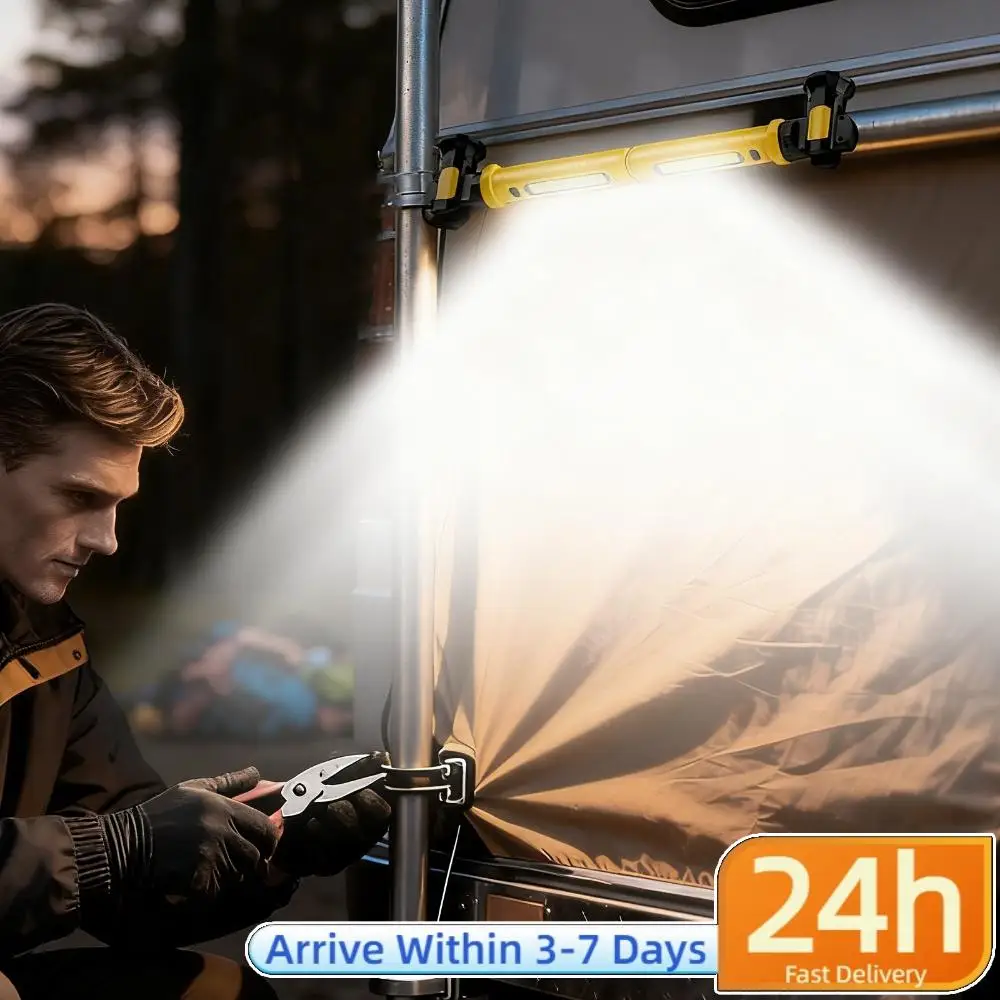 Magnetic Work Light 4000mAh Rechargeable Underhood Work Light 2000LM with Hooks for Car Repairing/Garage/Workshop/Emergency
Magnetic Work Light 4000mAh Rechargeable Underhood Work Light 2000LM with Hooks for Car Repairing/Garage/Workshop/Emergency