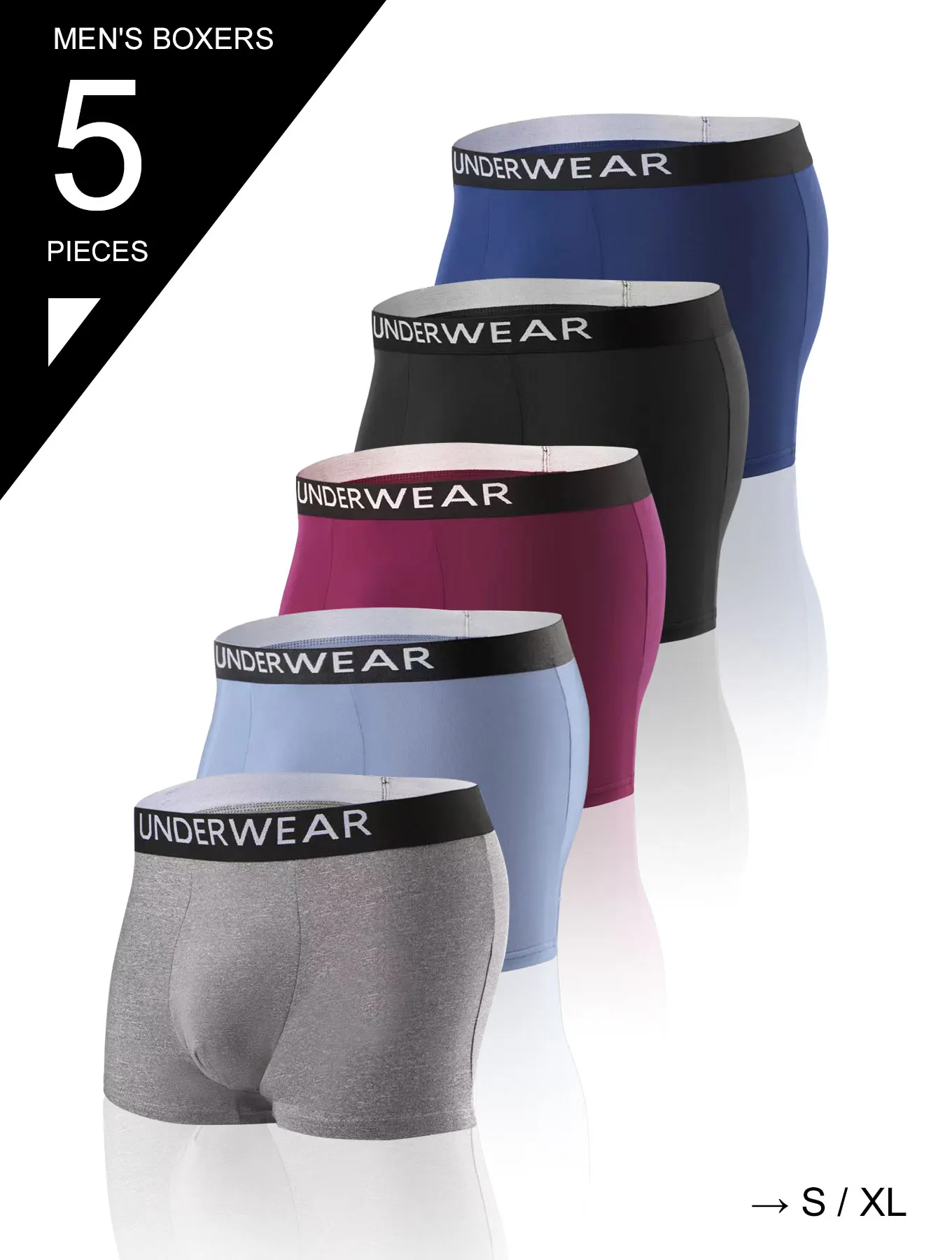 5 шт. Мужские трусы мягкие, удобные и дышащие. Они повседневные и модные. Они также четырехугольные брюки для подростков.
5 шт. Мужские трусы мягкие, удобные и дышащие. Они повседневные и модные. Они также четырехугольные брюки для подростков.