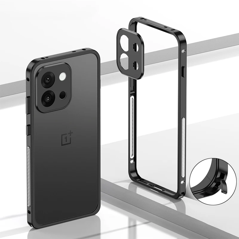 Aluminum Alloy Frame Bumper Phone Case For One Plus 13T 1+ 13 ACE 5 Pro 5G Metal Lens Hollow Heat Dissipation Shockproof Cover
Aluminum Alloy Frame Bumper Phone Case For One Plus 13T 1+ 13 ACE 5 Pro 5G Metal Lens Hollow Heat Dissipation Shockproof Cover
