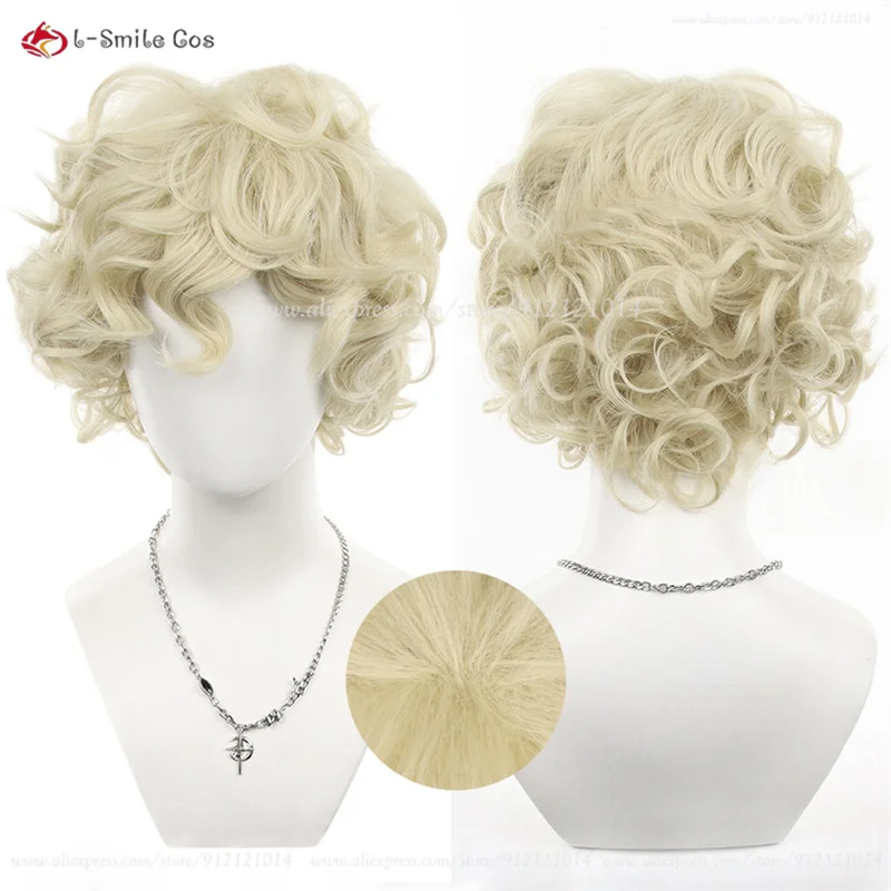 Vanila Vanilla Cosplay Wig 30cm Beige Yellow Short Curly Anime Cosplay Anime Wigs Heat Resistant Synthetic Hair + Wig Cap
Vanila Vanilla Cosplay Wig 30cm Beige Yellow Short Curly Anime Cosplay Anime Wigs Heat Resistant Synthetic Hair + Wig Cap