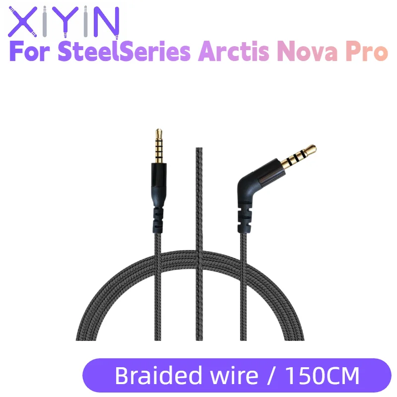 3.5mm RRS to TRRRS Main Headset Cable | Compatible with SteelSeries Arctis Nova Pro Gaming Headset & GameDAC Gen 1 | 1.5m Length
3.5mm RRS to TRRRS Main Headset Cable | Compatible with SteelSeries Arctis Nova Pro Gaming Headset & GameDAC Gen 1 | 1.5m Length