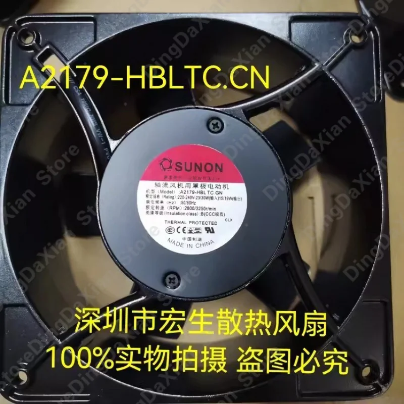 D FOR SUNON A2179-HBL TC.GN 220V-240V 23/30W axial flow cooling fan
D FOR SUNON A2179-HBL TC.GN 220V-240V 23/30W axial flow cooling fan