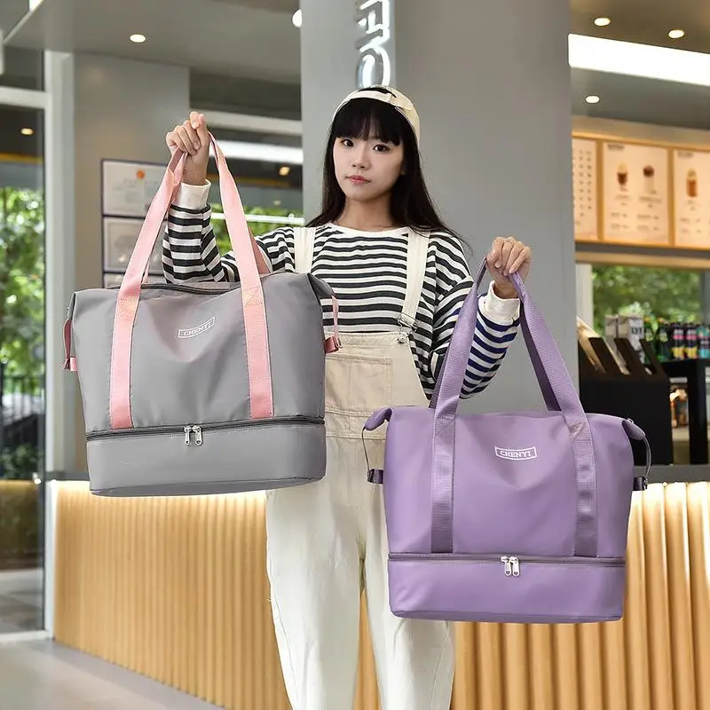Новая женская спортивная сумка для фитнеса с большой вместимостью, на одно плечо, для коротких поездок, дорожная сумка, сумка для хранения вещей для мам
Новая женская спортивная сумка для фитнеса с большой вместимостью, на одно плечо, для коротких поездок, дорожная сумка, сумка для хранения вещей для мам