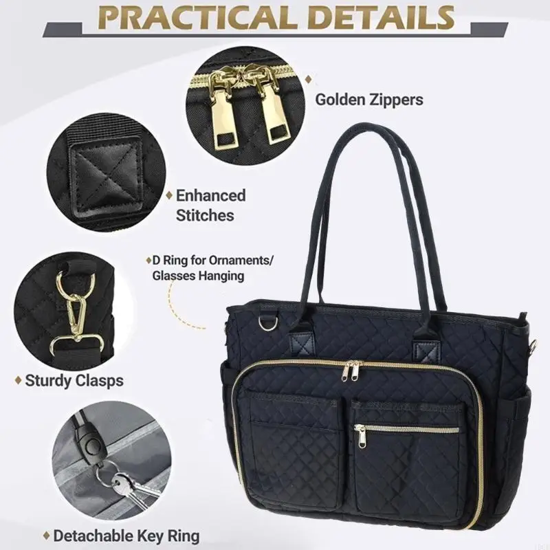 Большая вместительная сумка для учителя, легкие рабочие сумки с несколькими карманами, сумка через плечо для компьютера, сумка в
Большая вместительная сумка для учителя, легкие рабочие сумки с несколькими карманами, сумка через плечо для компьютера, сумка в