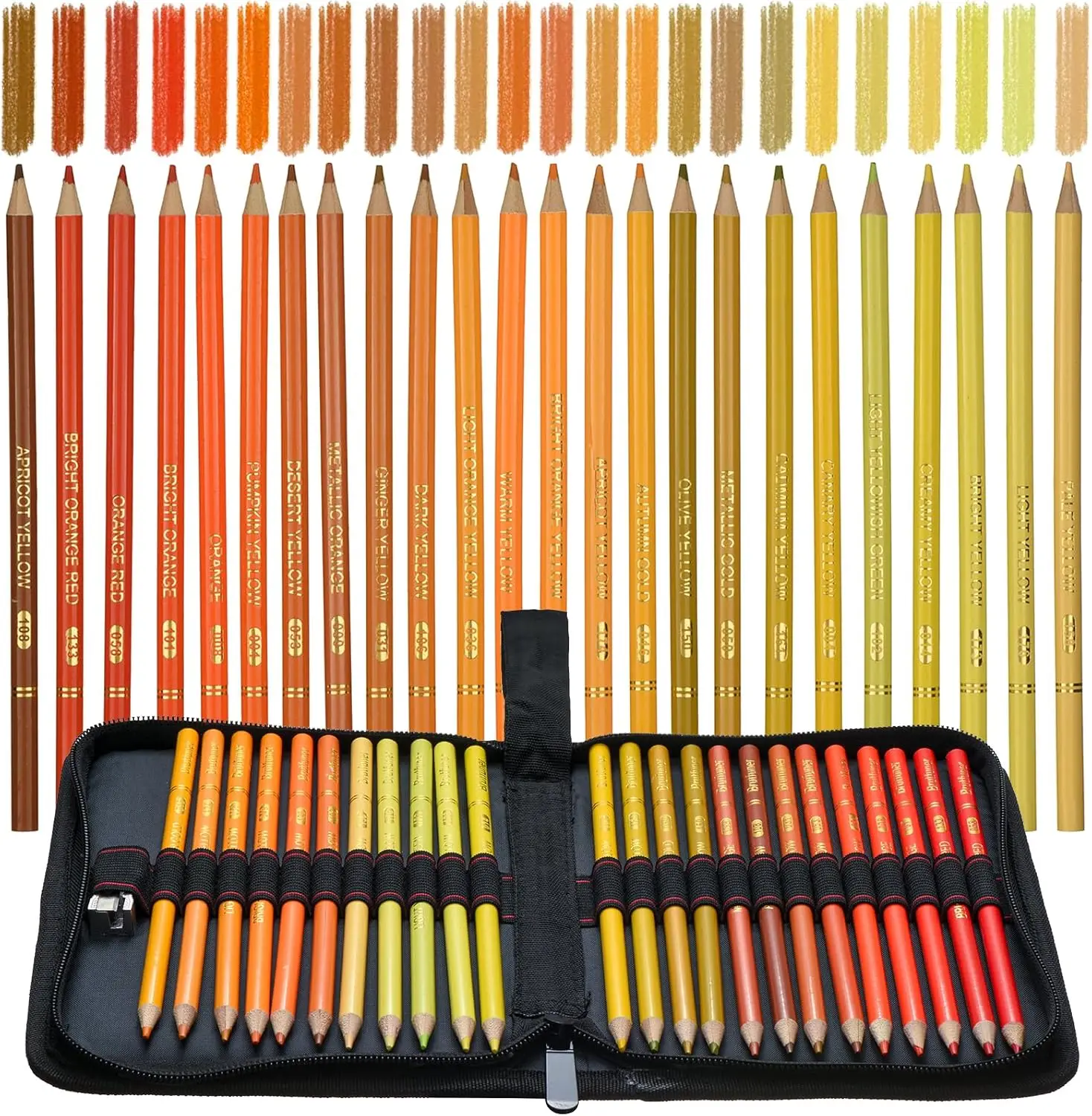 Oil Based Colored Pencil Set for Adults Coloring Books Drawing Sketching Art Supplies 24 Colors
Oil Based Colored Pencil Set for Adults Coloring Books Drawing Sketching Art Supplies 24 Colors