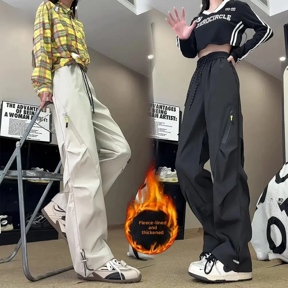 Men's Fce Lined Soft ell Climbing Pants Outdoor Windproof Waterproof Casual Loose Workwear Trousers Autumn Winter
Men's Fce Lined Soft ell Climbing Pants Outdoor Windproof Waterproof Casual Loose Workwear Trousers Autumn Winter