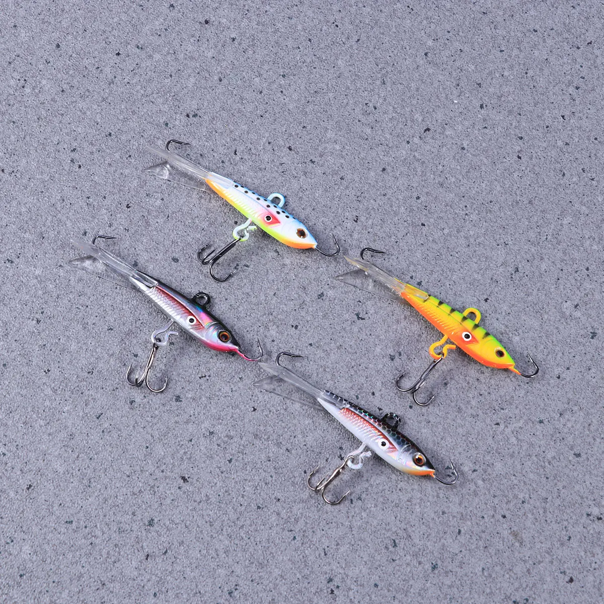 4pc Metal Fake Fish Bait Salmon Lure Lures High Strength Vivid Simulation Lasting Use Artificial Fishing Gear Bass Fishing
4pc Metal Fake Fish Bait Salmon Lure Lures High Strength Vivid Simulation Lasting Use Artificial Fishing Gear Bass Fishing