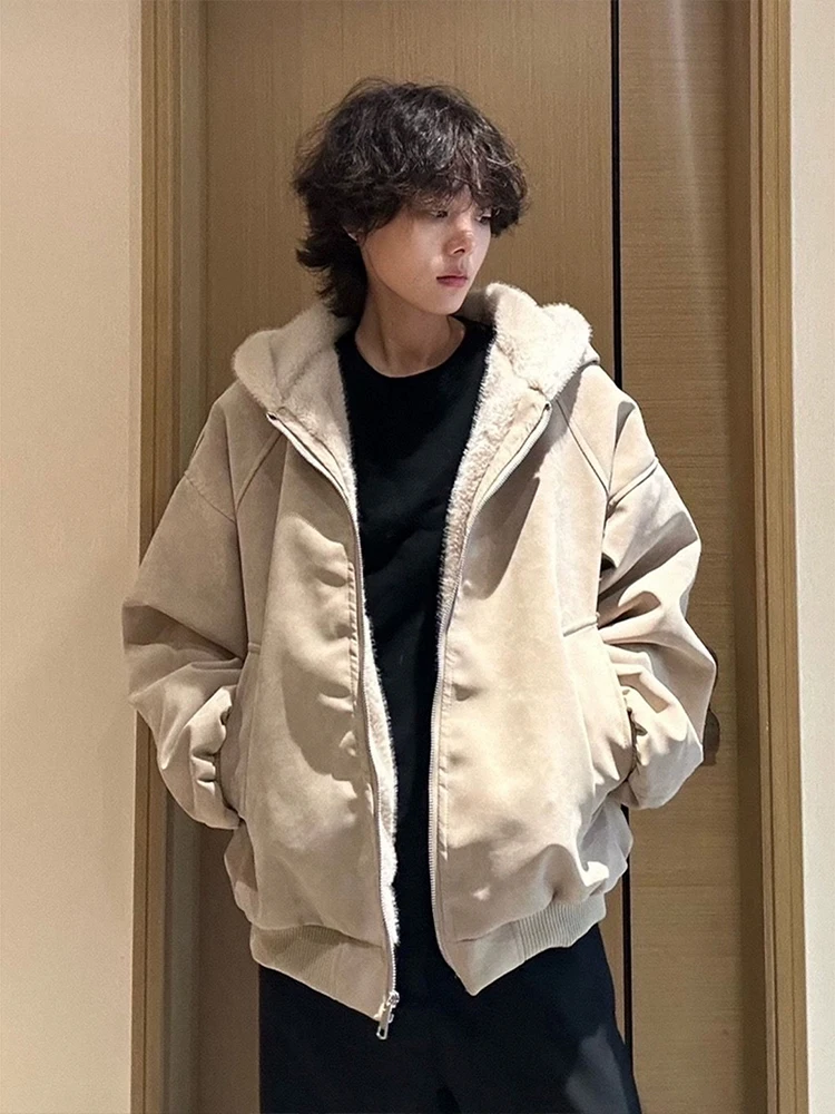 Мужская зимняя куртка Cleanfit с флисовой подкладкой, капюшоном и меховым воротником, в американском стиле, стандартный крой, на молнии, для повседневной носки
Мужская зимняя куртка Cleanfit с флисовой подкладкой, капюшоном и меховым воротником, в американском стиле, стандартный крой, на молнии, для повседневной носки