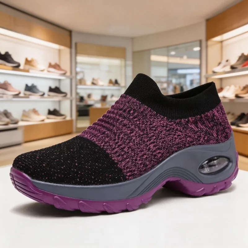 New Summer Women's Casual Shoes Chunky Sneakers Platform Walking Shoes Fashion Knited Casual Loafers
New Summer Women's Casual Shoes Chunky Sneakers Platform Walking Shoes Fashion Knited Casual Loafers