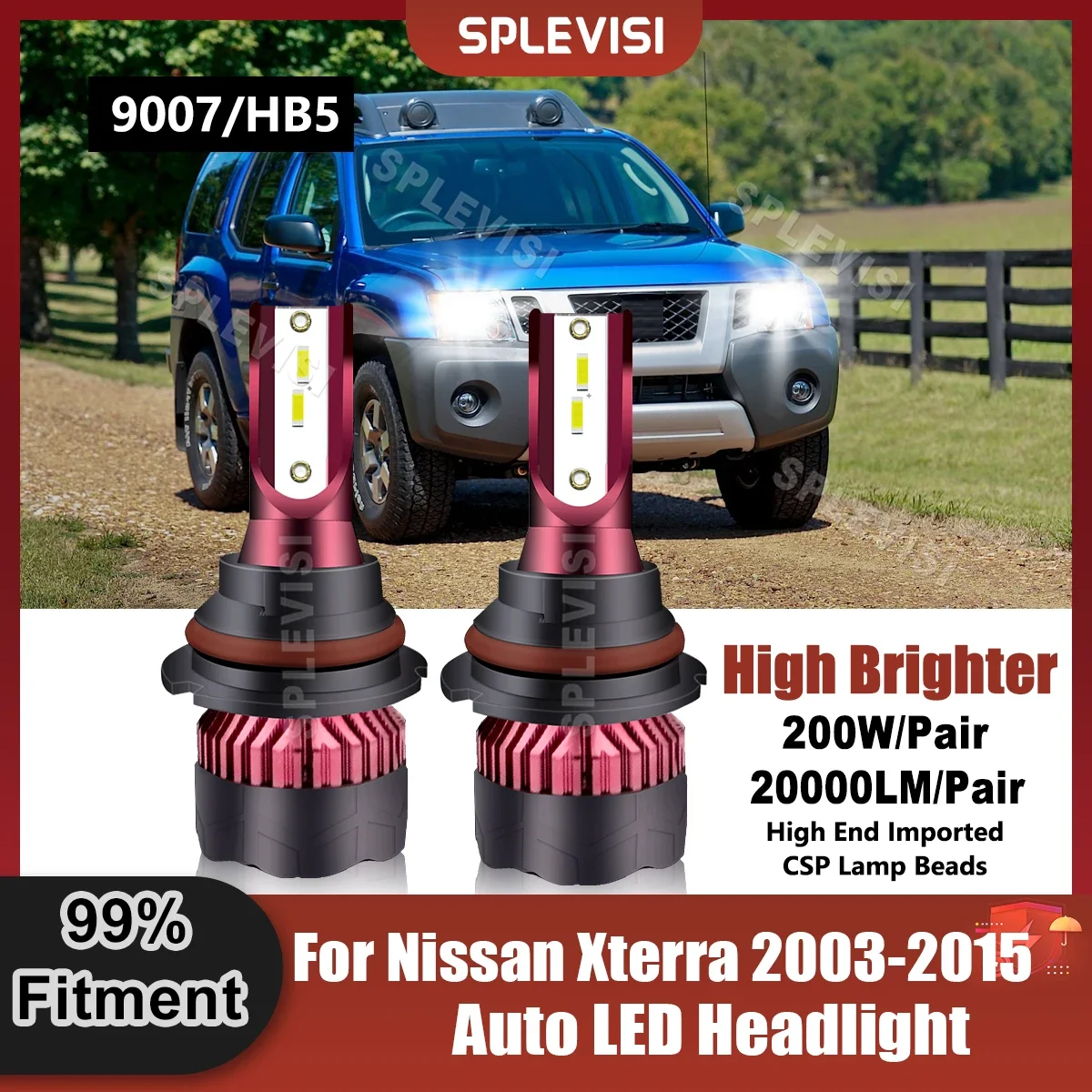 Универсальные светодиодные лампы 9007HB для фар 9 В-36 В для Nissan XTERRA 2003 2004 2005 2006 2007 2008 2009 2010 2011 2012 2013 2014 2015
Универсальные светодиодные лампы 9007HB для фар 9 В-36 В для Nissan XTERRA 2003 2004 2005 2006 2007 2008 2009 2010 2011 2012 2013 2014 2015
