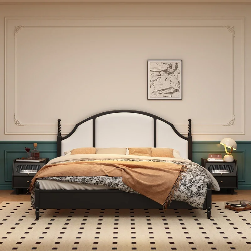 Designer Black Double Bed Bedroom Organizer Wooden Luxury Double Bed Full Size Modern Floor Cama Matrimonial Home Furniture
Designer Black Double Bed Bedroom Organizer Wooden Luxury Double Bed Full Size Modern Floor Cama Matrimonial Home Furniture