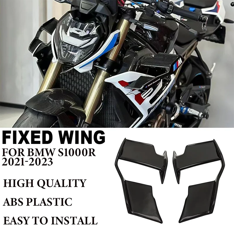 Фиксированное крыло мотоцикла для BMW S1000R M1000R 2021 2022 2023, АБС-пластик или углеродное волокно, переднее аэродинамическое крыло, спойлер, обтекатель
Фиксированное крыло мотоцикла для BMW S1000R M1000R 2021 2022 2023, АБС-пластик или углеродное волокно, переднее аэродинамическое крыло, спойлер, обтекатель
