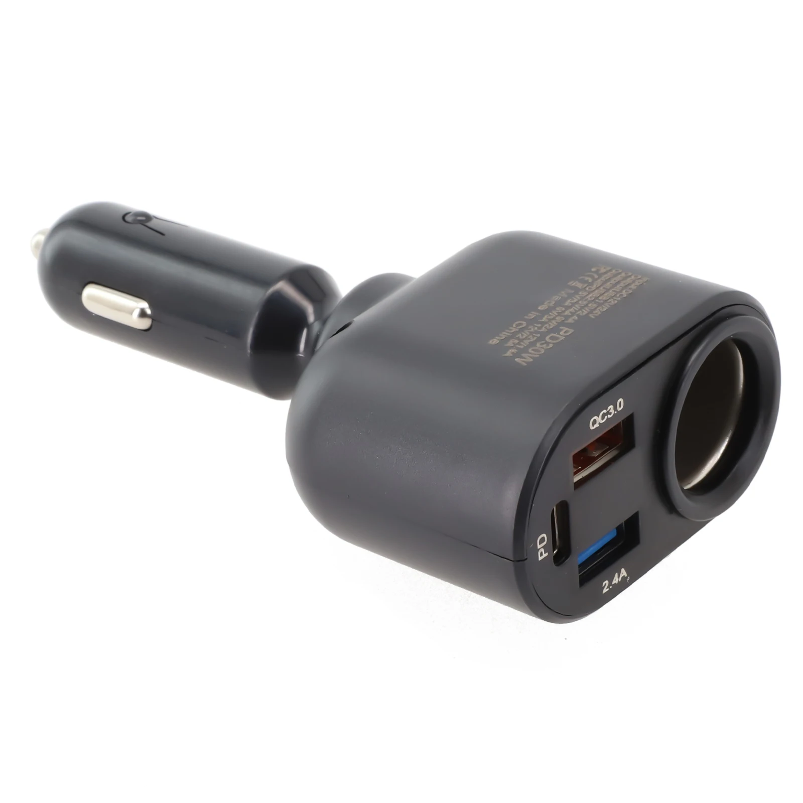 Practical Car Charger Socket Splitter Replacement Accessory Black Blue LED DC 5V PD Phone Charger 2.4A 3-USB Port
Practical Car Charger Socket Splitter Replacement Accessory Black Blue LED DC 5V PD Phone Charger 2.4A 3-USB Port