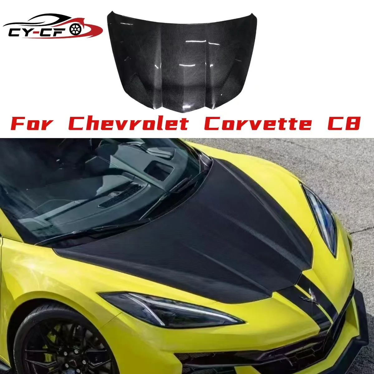 Карбоновая крышка переднего багажника C8 для Corvette C8, карбоновый капот для Corvette C8 2020+
Карбоновая крышка переднего багажника C8 для Corvette C8, карбоновый капот для Corvette C8 2020+