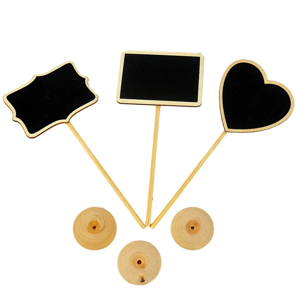 15Pcs Mini Blackboard Wooden Creative Message Board Signs Drawing Price List Board for Kitchen Birthday Wedding Garden
15Pcs Mini Blackboard Wooden Creative Message Board Signs Drawing Price List Board for Kitchen Birthday Wedding Garden