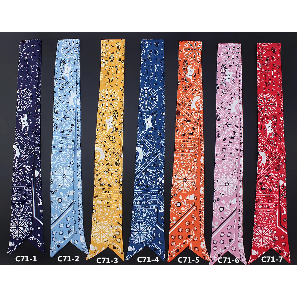 Bohemian Style Silk Scarf for Handbag Handle Decoration Knot Hairband Polyester Fiber Korean Version Fashion Accessory
Bohemian Style Silk Scarf for Handbag Handle Decoration Knot Hairband Polyester Fiber Korean Version Fashion Accessory