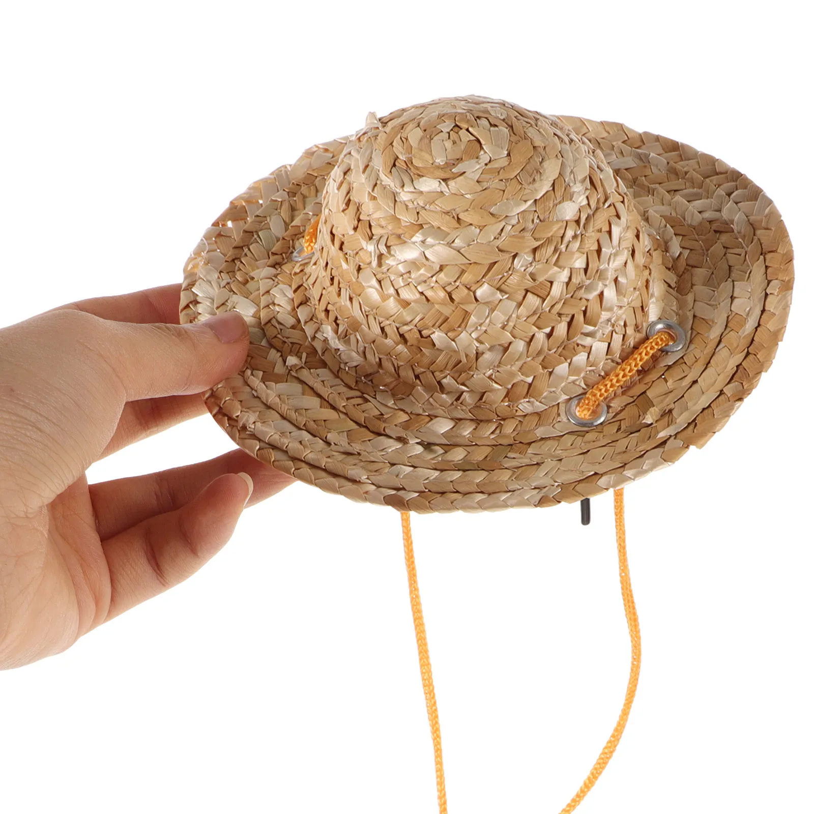 Pet Straw Hat Adjustable Sombrero Garden Sun Bucket Hat L Size for Small Dogs Cats Protect Eyes Dog Hats Dog Hats 
Pet Straw Hat Adjustable Sombrero Garden Sun Bucket Hat L Size for Small Dogs Cats Protect Eyes Dog Hats Dog Hats
