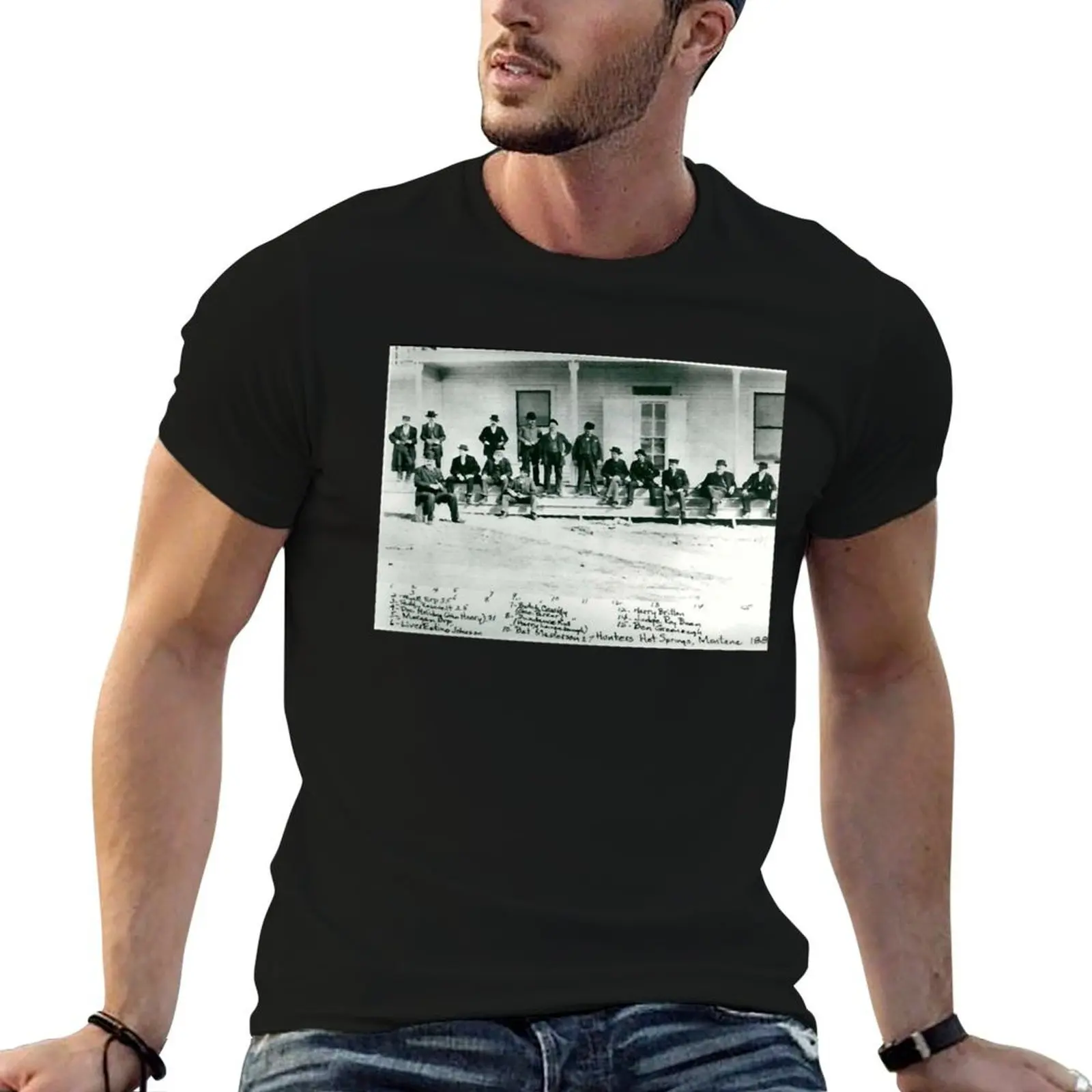 OLD WEST 1883 The Gathering Wyatt Earp Butch Cassidy NOVELTY T-Shirt cotton t shirts man 100% t shirt custom print T-Shirt
OLD WEST 1883 The Gathering Wyatt Earp Butch Cassidy NOVELTY T-Shirt cotton t shirts man 100% t shirt custom print T-Shirt