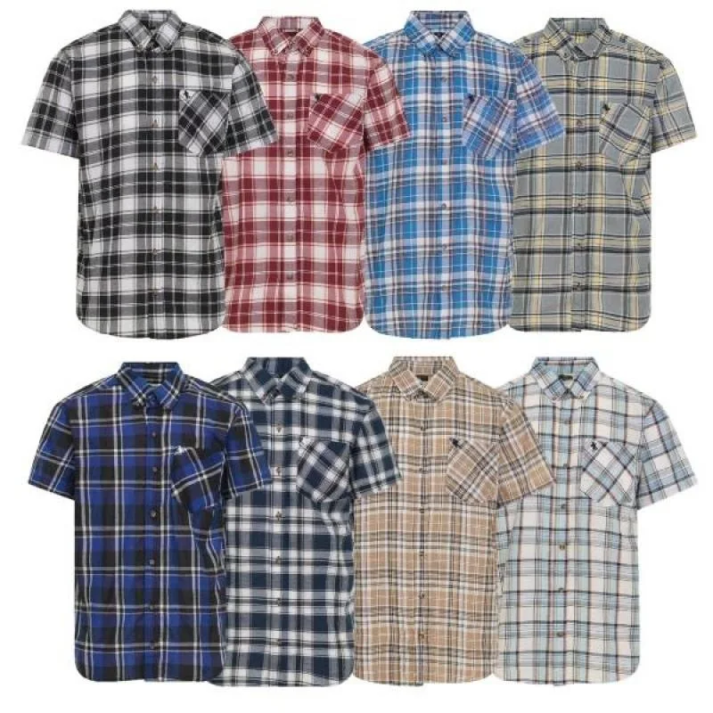 Plaid Short Sleeve Shirt Women's Spring Fashion Resistant to Deformation Pure Color Other Style Other Pattern Fabric Shirt
Plaid Short Sleeve Shirt Women's Spring Fashion Resistant to Deformation Pure Color Other Style Other Pattern Fabric Shirt