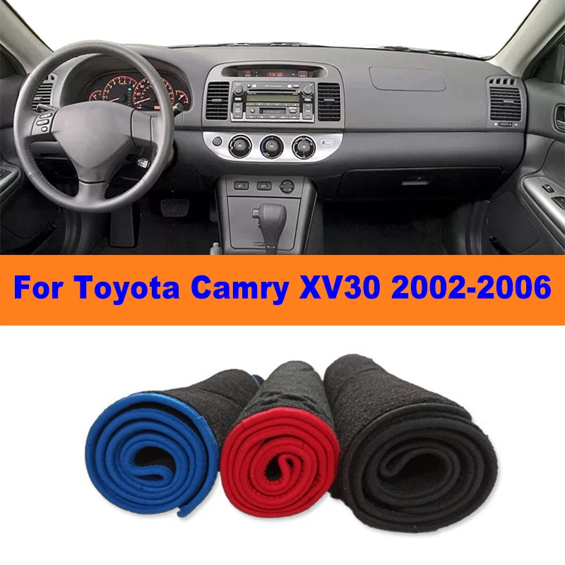 Anti-Glare Dashboard Cover Dash Mat Non-Slip Sun Shade Pad Interior Protector For Toyota Camry XV30 2002-2006 Car Accessories
Anti-Glare Dashboard Cover Dash Mat Non-Slip Sun Shade Pad Interior Protector For Toyota Camry XV30 2002-2006 Car Accessories