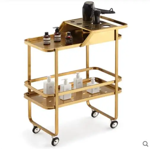 Beauty salon trolley stainless steel trolley foldable mobile hair salon ironing and dyeing barber shop beauty salon tool car
Beauty salon trolley stainless steel trolley foldable mobile hair salon ironing and dyeing barber shop beauty salon tool car
