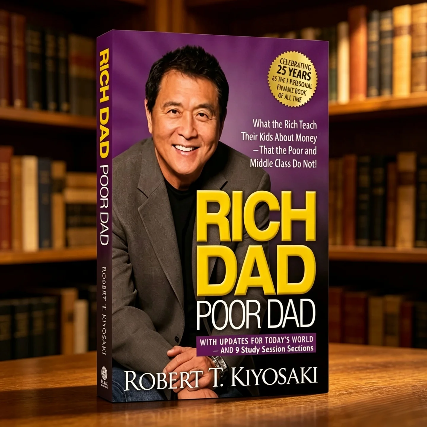 Rich Dad Poor Dad: The Life-Changing Guide to Financial Freedom – Make Money Work for You by Robert Kiyosaki
Rich Dad Poor Dad: The Life-Changing Guide to Financial Freedom – Make Money Work for You by Robert Kiyosaki