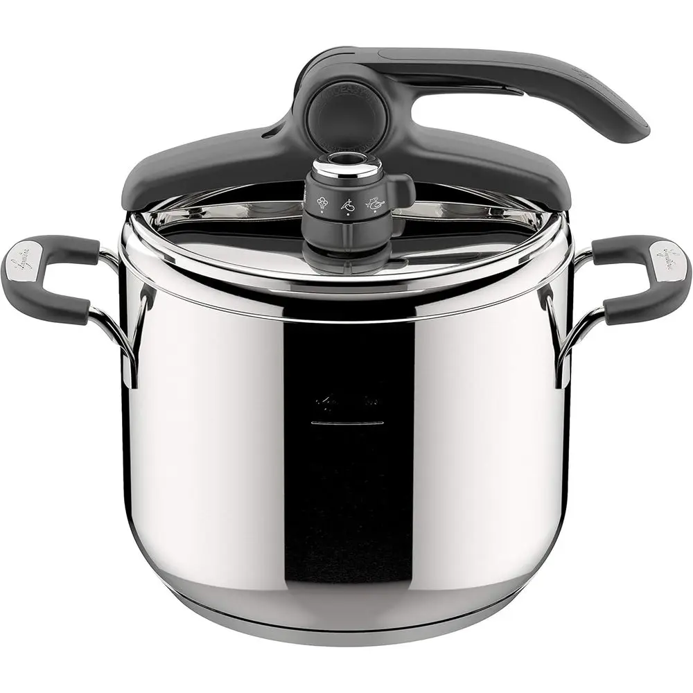 7-Liter 18/12 Stainless Steel Multi-Function Pressure Cooker
7-Liter 18/12 Stainless Steel Multi-Function Pressure Cooker