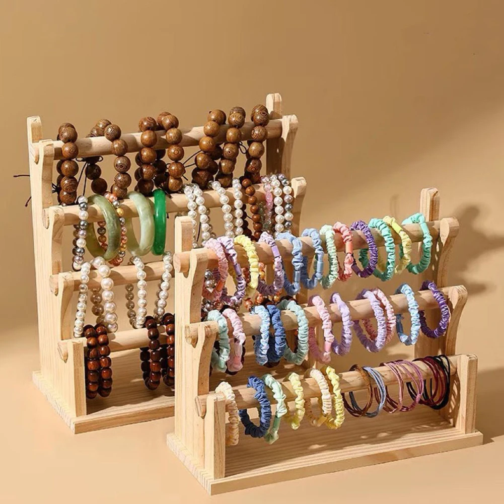 4 Layer Wooden Bracelet Holder Bracelet Display Stand Jewelry Organizer
4 Layer Wooden Bracelet Holder Bracelet Display Stand Jewelry Organizer