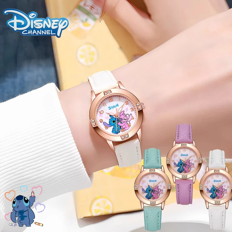 Disney Lilo and Stitch Watches for Kids Leather Wristband Bracelet Cute Stich Anime Figure Fashion Party Decoration Gifts Toys
Disney Lilo and Stitch Watches for Kids Leather Wristband Bracelet Cute Stich Anime Figure Fashion Party Decoration Gifts Toys