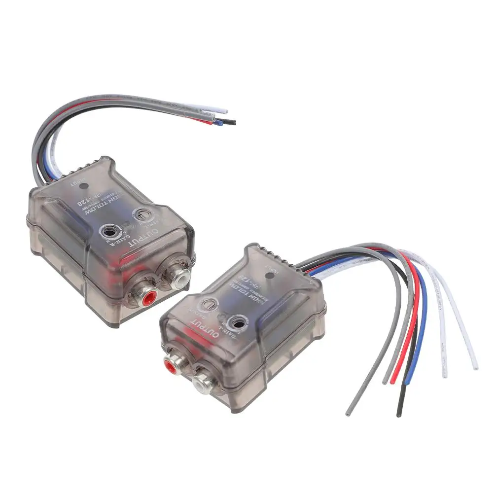 2PCS Car Audio Equipment Plastic Stereo Adapter High Low Converter for Vehicle Sound System Radio Wire Connector
2PCS Car Audio Equipment Plastic Stereo Adapter High Low Converter for Vehicle Sound System Radio Wire Connector
