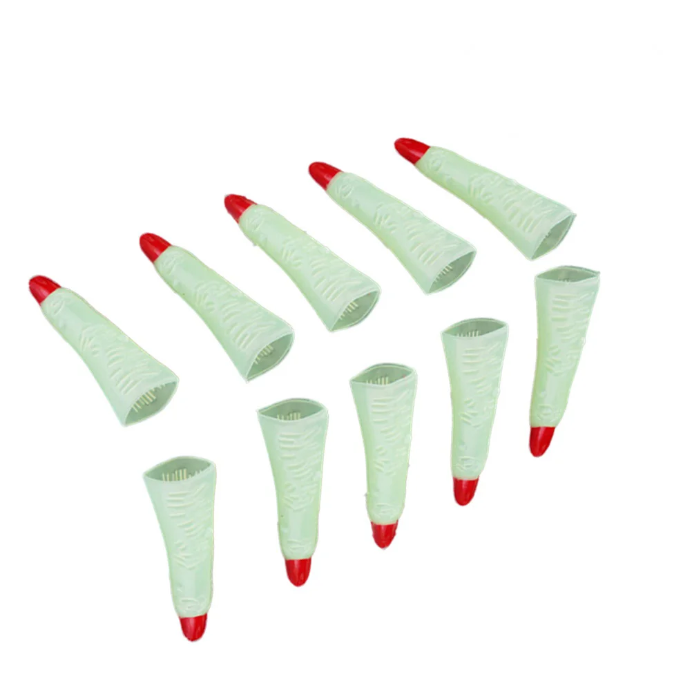 10PCS Halloween Witch Fingers Fake Nails Luminous Glow-in-the-Dark Spooky Scary Witches Fingers Party Props Costume Fingers
10PCS Halloween Witch Fingers Fake Nails Luminous Glow-in-the-Dark Spooky Scary Witches Fingers Party Props Costume Fingers