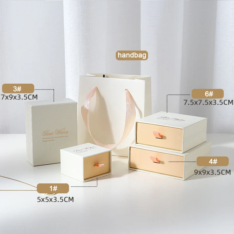 10pcs 2sets white-pink Drawer box Jewelry Gift paper Box Ring Earring Bracelet Necklace Box wedding Festive wholesale custome
10pcs 2sets white-pink Drawer box Jewelry Gift paper Box Ring Earring Bracelet Necklace Box wedding Festive wholesale custome