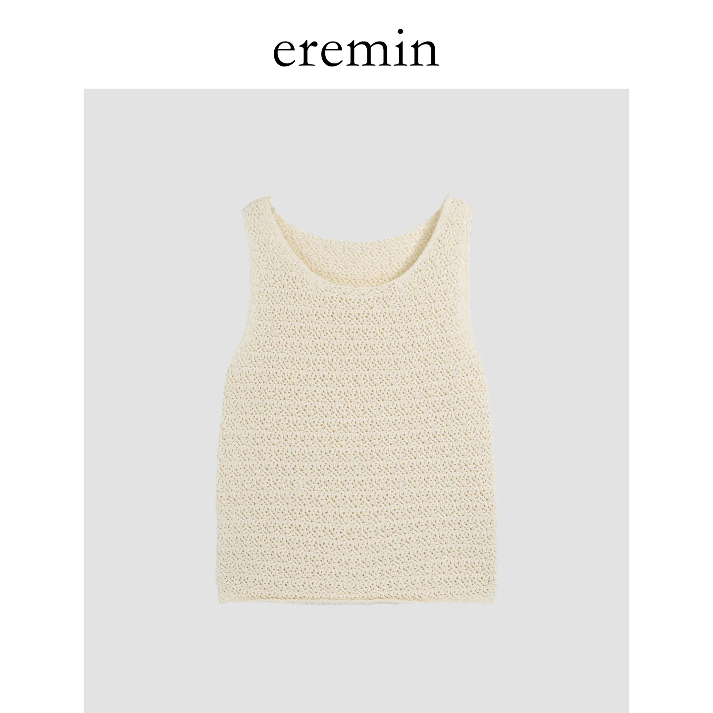 Mincollection Lin ZhiQing Cotton Crochet Texture Simple Svel Knitwear round Ne Casual Daily Wear Women's Vest
Mincollection Lin ZhiQing Cotton Crochet Texture Simple Svel Knitwear round Ne Casual Daily Wear Women's Vest