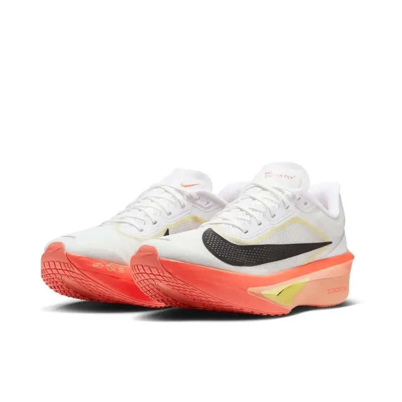 Nike Zoom Fly 6 Carbon Plate Men Women White Orange Anti-Slip Cushioning Rebound Thick Platform Running Shoes IB6657-108
Nike Zoom Fly 6 Carbon Plate Men Women White Orange Anti-Slip Cushioning Rebound Thick Platform Running Shoes IB6657-108