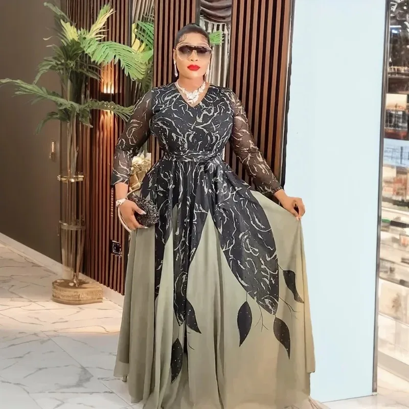 African Dresses For Women 2025 New Fashion Plus Size Party Dashiki Ankara Wedding Evening Gown Elegant Turkey Muslim Maxi Dress
African Dresses For Women 2025 New Fashion Plus Size Party Dashiki Ankara Wedding Evening Gown Elegant Turkey Muslim Maxi Dress