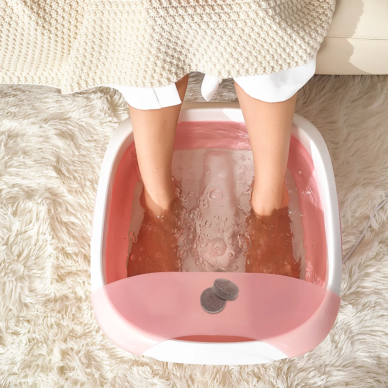 5Pcs Foot Soak Tablets Effervescent Foot Bath Slices for Fast Odor Reduction Smooth Feet Portable Pedicure Supplies
5Pcs Foot Soak Tablets Effervescent Foot Bath Slices for Fast Odor Reduction Smooth Feet Portable Pedicure Supplies