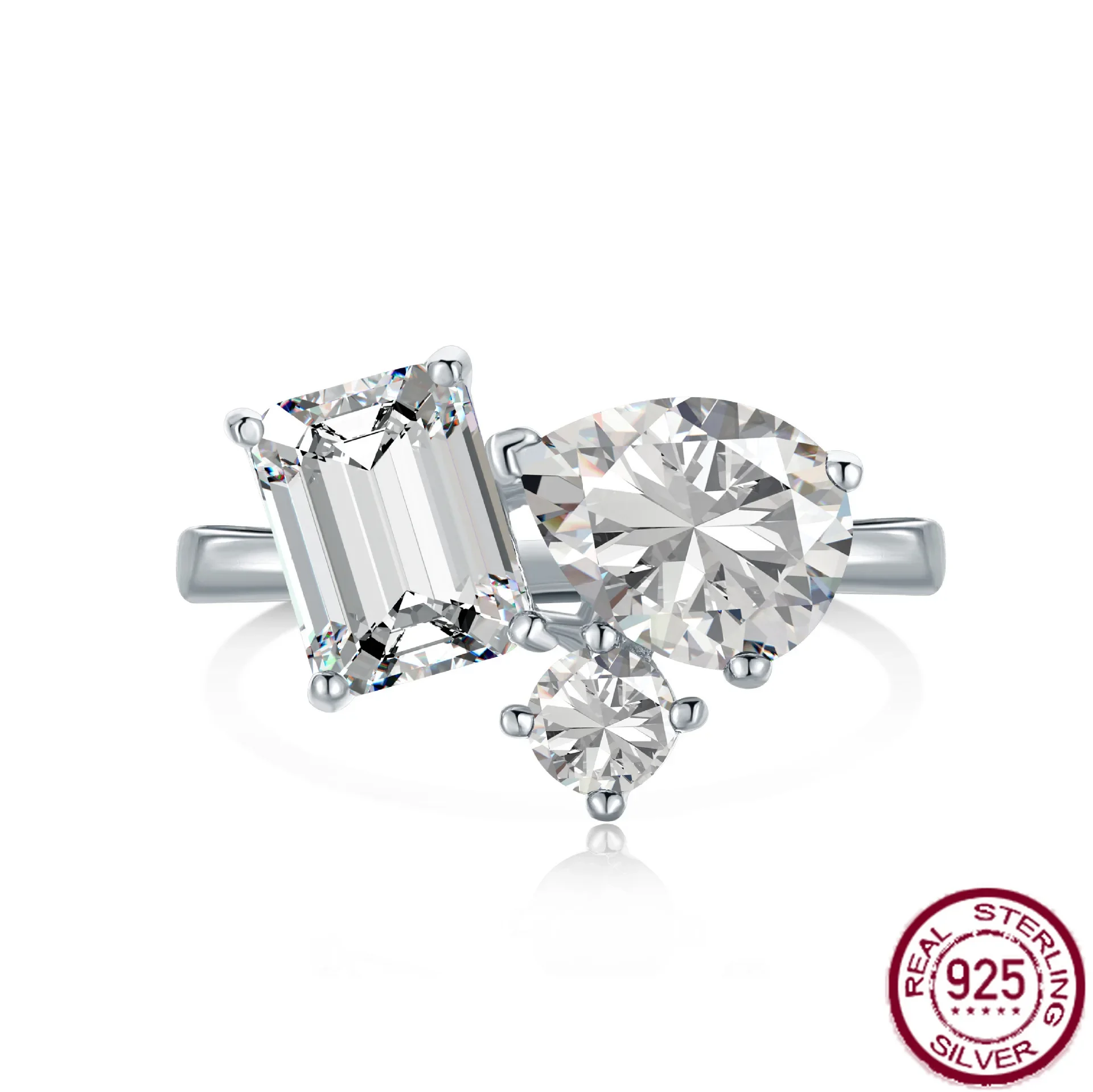 S925 Ring Female Geometric Color Zirconia Cross Border E-commerce Light Luxury Fashion Jewelry Wholesale for Women
S925 Ring Female Geometric Color Zirconia Cross Border E-commerce Light Luxury Fashion Jewelry Wholesale for Women