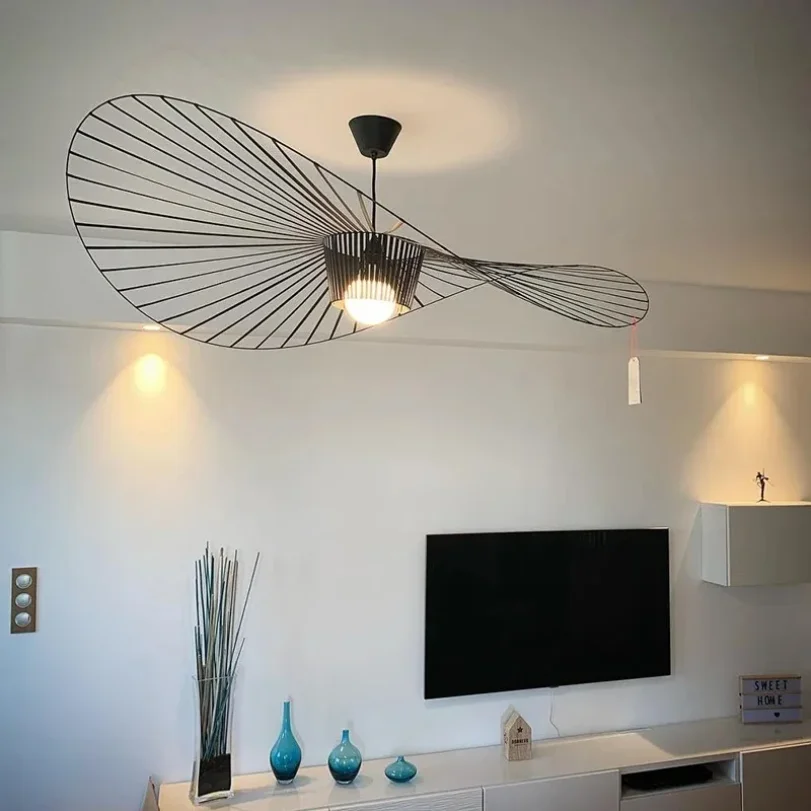 Vertigo Hat Pendant Light for Living Room Bedroom Kitchen Dinign Room Hanging Lamp American Design Ceiling Chandeliers Luminaire
Vertigo Hat Pendant Light for Living Room Bedroom Kitchen Dinign Room Hanging Lamp American Design Ceiling Chandeliers Luminaire