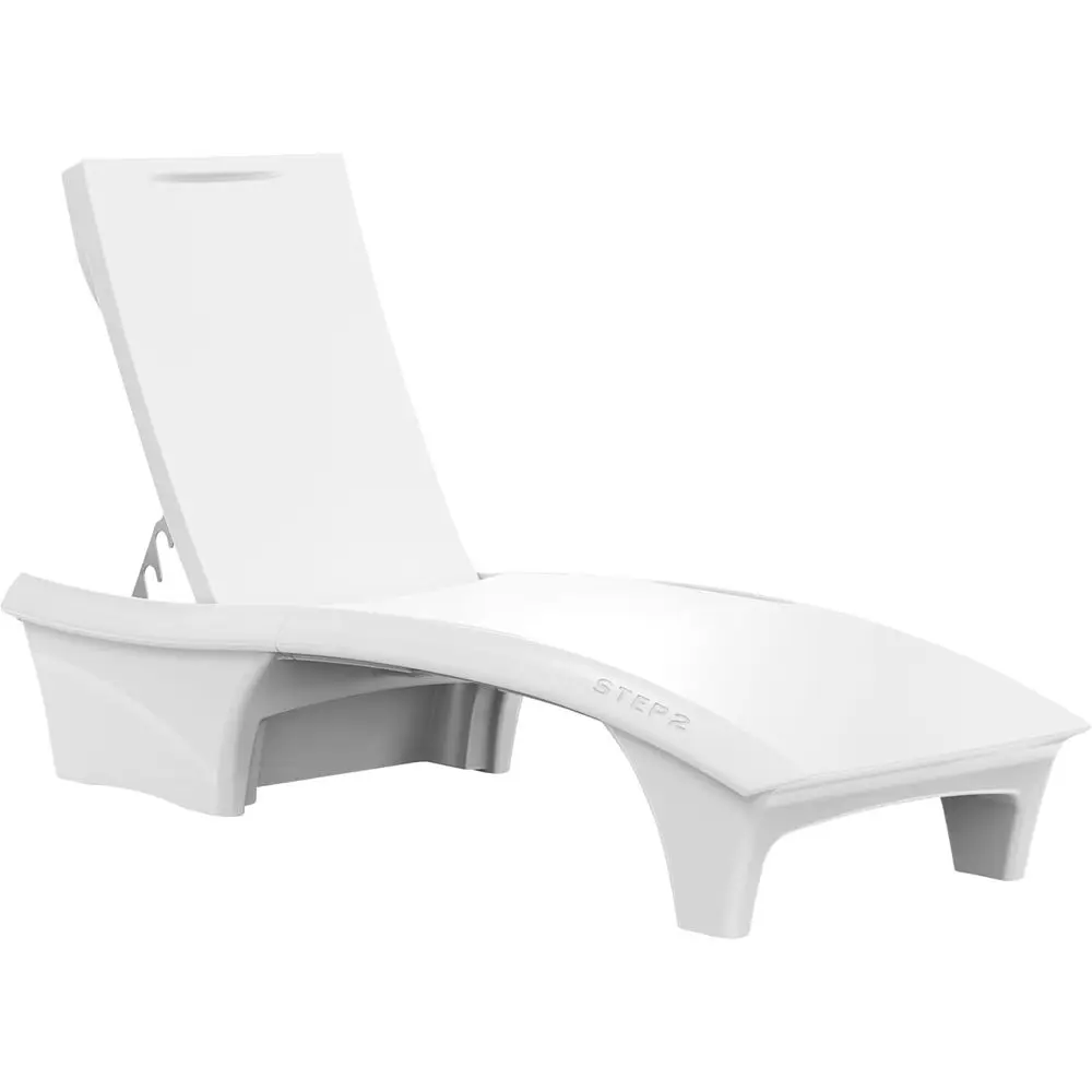 Vero Adjustable Back in-Pool Lounger with Storage, Pool Chair, Weighted, White
Vero Adjustable Back in-Pool Lounger with Storage, Pool Chair, Weighted, White