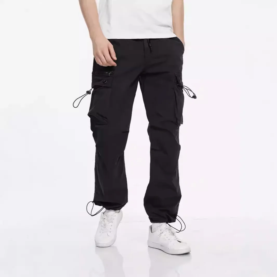 Spring and autumn mens casual pants with multiple pockets, men's loose casual straight leg pants Multi-pocket plus size trousers
Spring and autumn mens casual pants with multiple pockets, men's loose casual straight leg pants Multi-pocket plus size trousers
