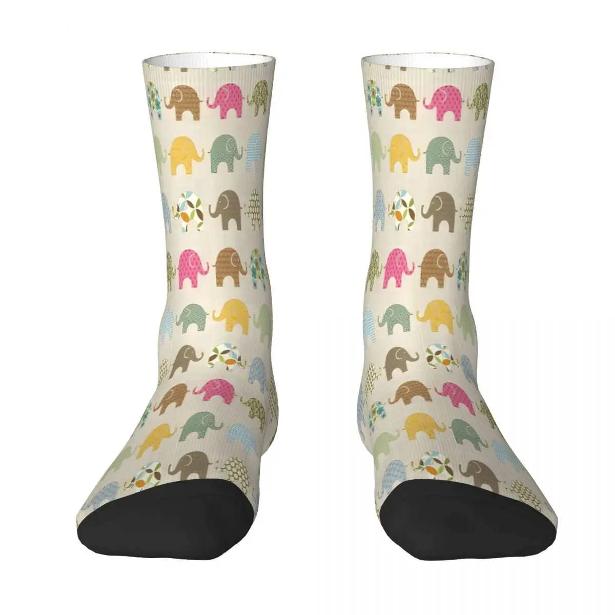 Colorful Elephant Colorful Animal Sock Socks Men Women Polyester Stockings Customizable Design
Colorful Elephant Colorful Animal Sock Socks Men Women Polyester Stockings Customizable Design