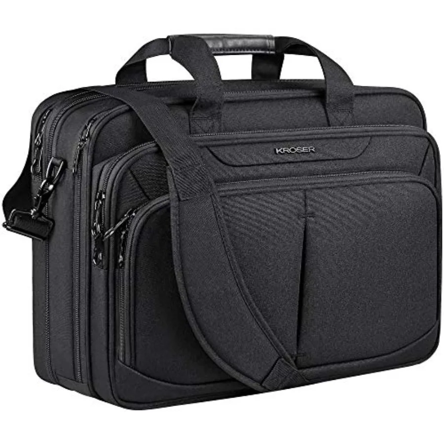 Laptop Bag Expandable Lightweight Briefcase for 17.3" Laptop Premium Business Work Bag Water-Repellent Messenger Bag with RFID
Laptop Bag Expandable Lightweight Briefcase for 17.3" Laptop Premium Business Work Bag Water-Repellent Messenger Bag with RFID